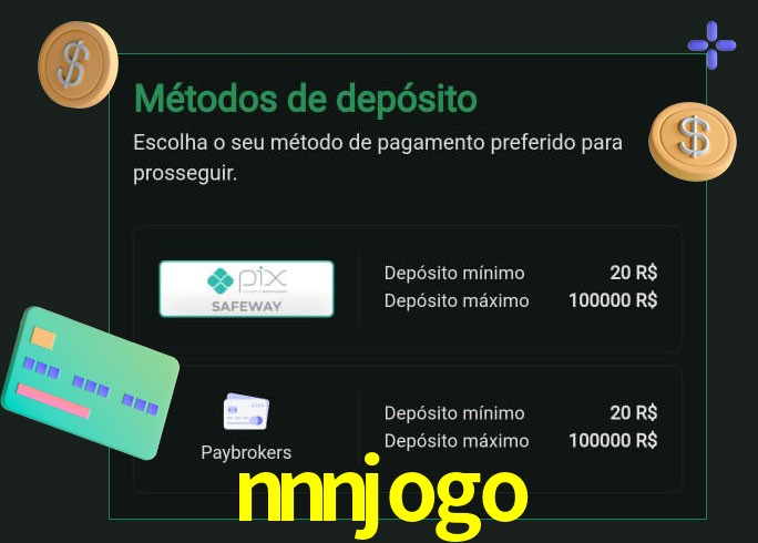O cassino nnnjogo oferece uma grande variedade de métodos de pagamento